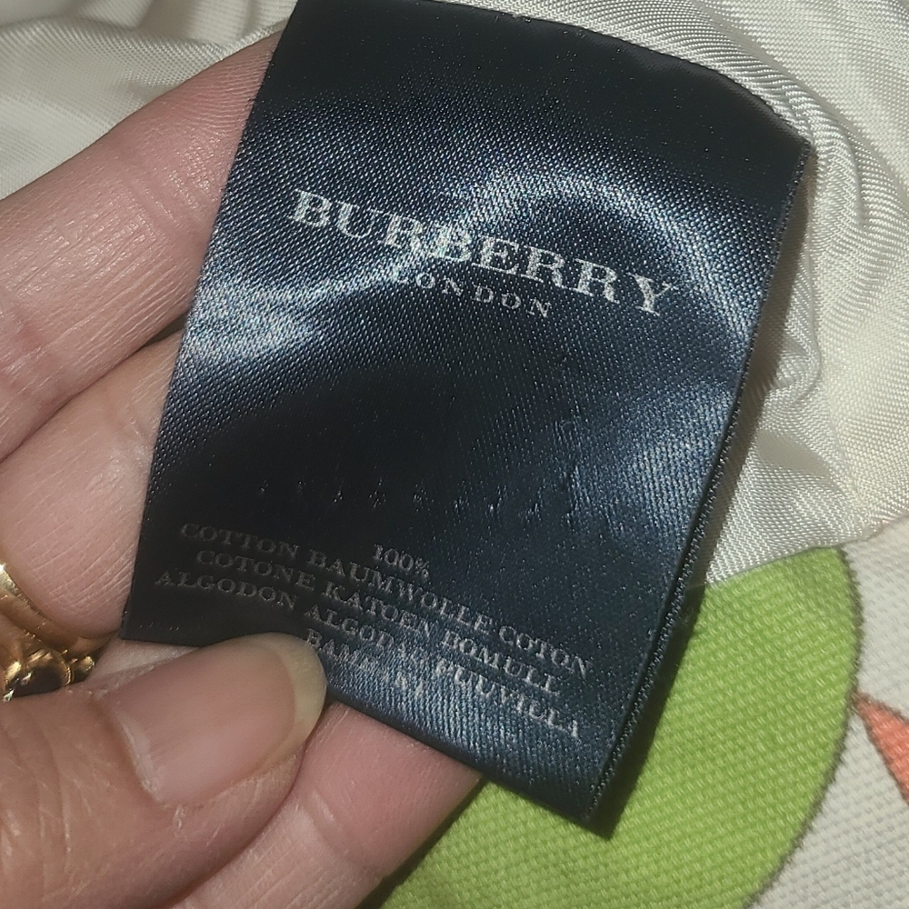 BURBERRY Floral Women's Moto Jacket - Picture 6 of 11